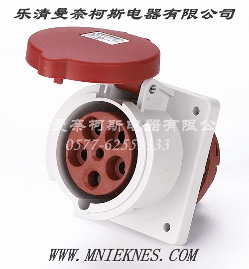 63A SOCKET  3P+PE+N IP44